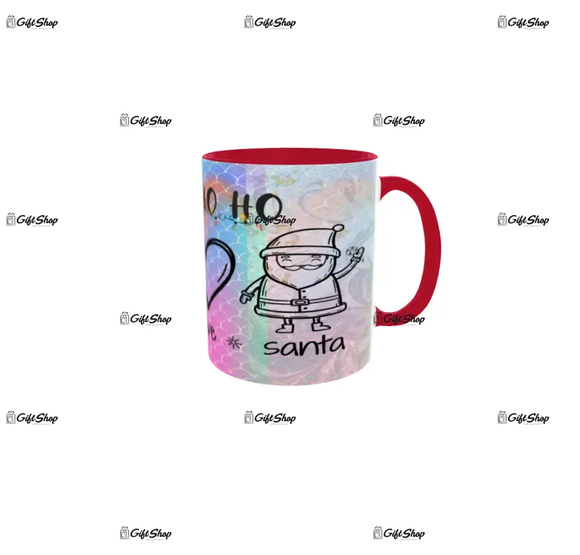 Ho ho ho pace love santa, cana ceramica, 330ml, model cgs1775